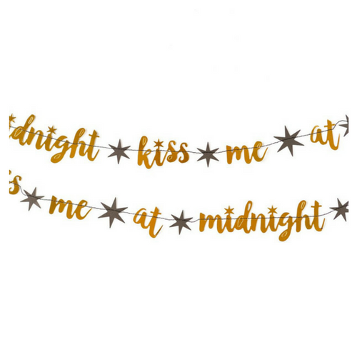 "Kiss Me At Midnight" Banner