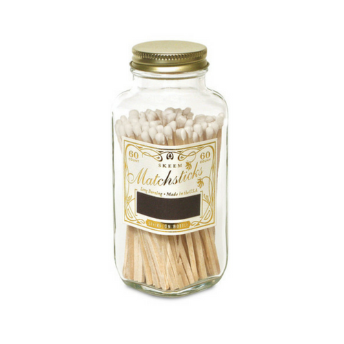 Match Bottles - White