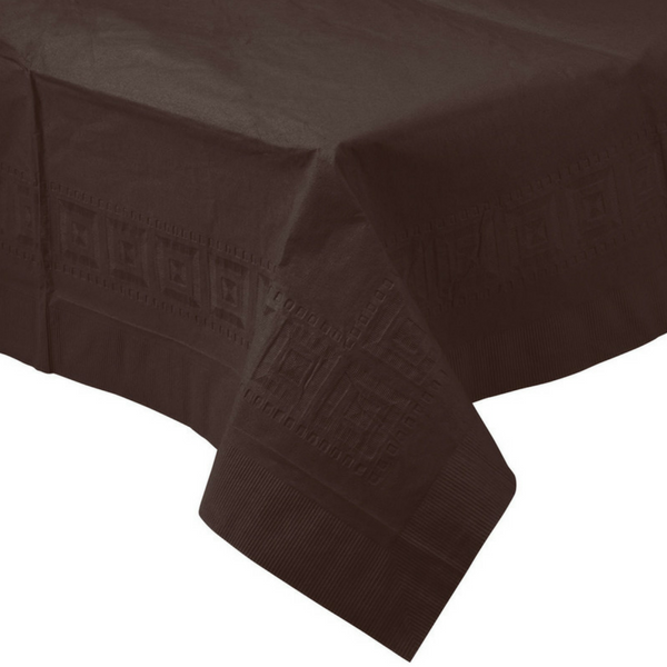 Chocolate Brown Tablecloth