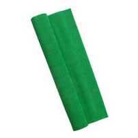 Green Crepe Paper Table Runner
