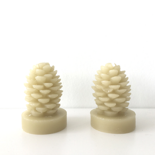 Pinecone Tea Light Candles