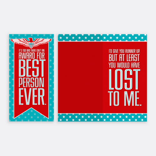 best person ever card