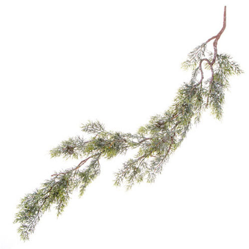 Frosted Cedar Garland