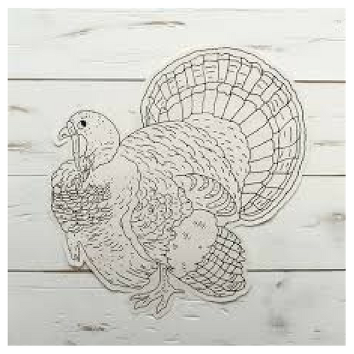 Turkey Coloring Placemats