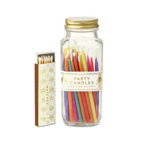 Party Candles - Multi Colored