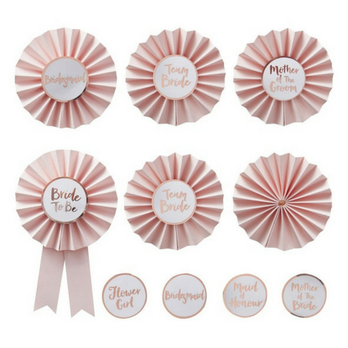 Team Bride Badge Kit