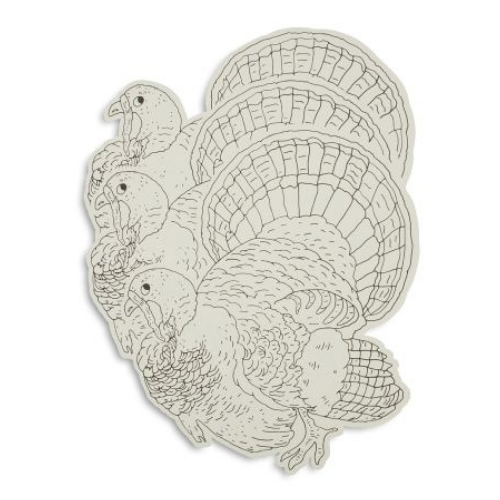 Turkey Coloring Placemats