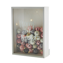 'Merry and Bright' Ornament Box