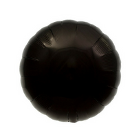 Black Round Balloons