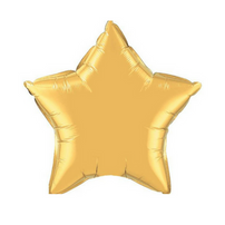 Gold Star Balloon
