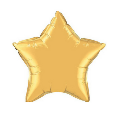 Gold Star Balloon