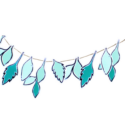 Camping Leaves Garland
