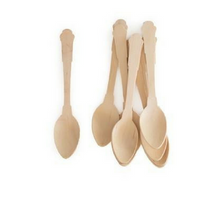 Wood Dessert Spoons