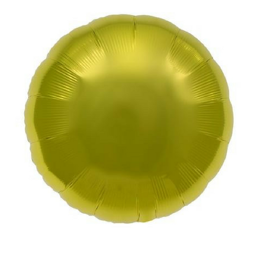 Yellow Round Balloons