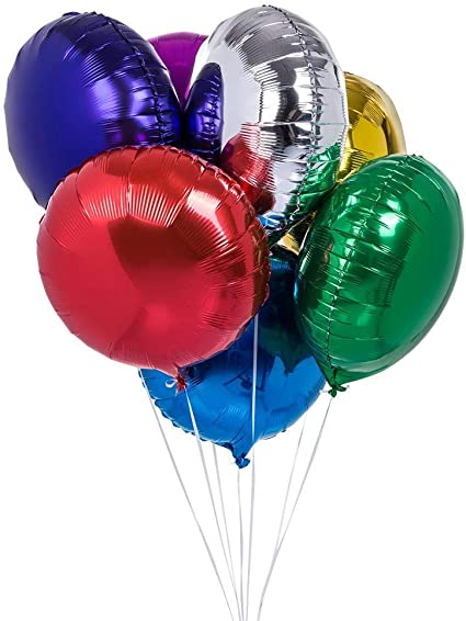 18" Round Foil Balloons