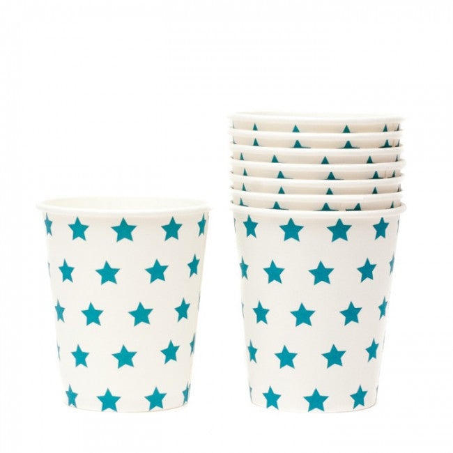 Blue Star Cups