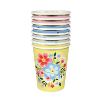 floral cups small