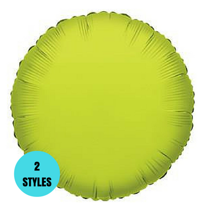 9" Round Foil Balloons