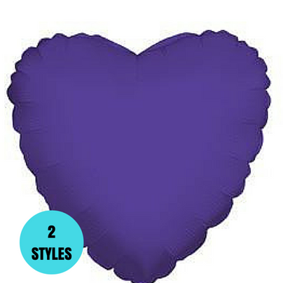 9" Foil Heart Balloons