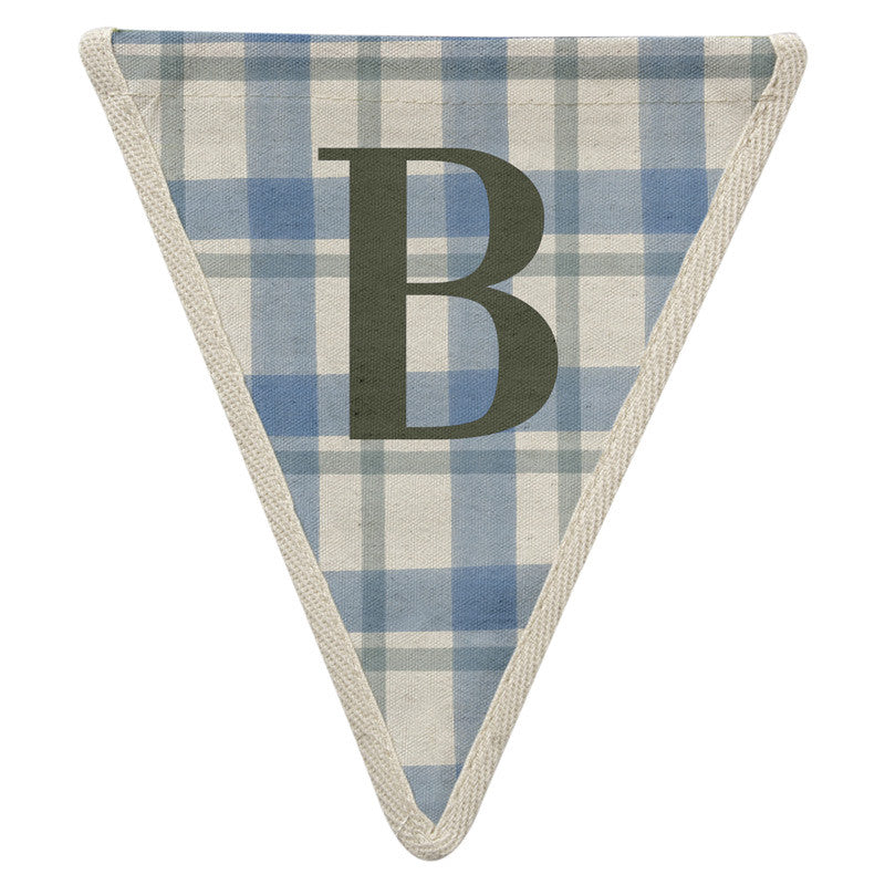 Fabric Bunting Letter B