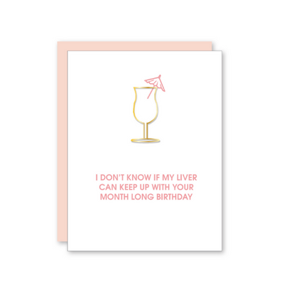 Birthday Month, Greeting Card