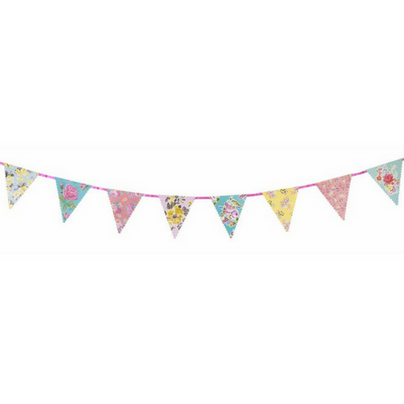 Vintage Floral Bunting
