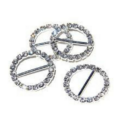 Circle Buckle Ribbon Slide