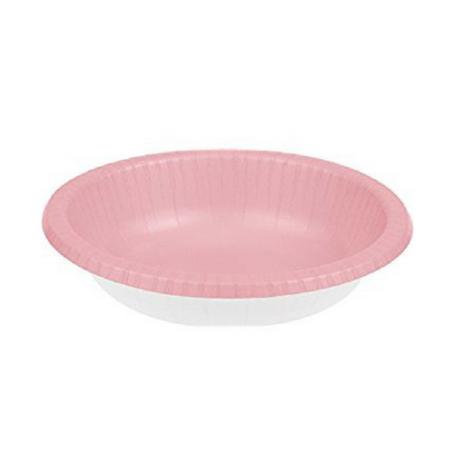 Classic Pink Paper Bowls