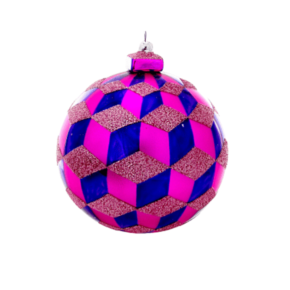 Isometric ball ornament