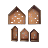 Copper Houses - Set of 5