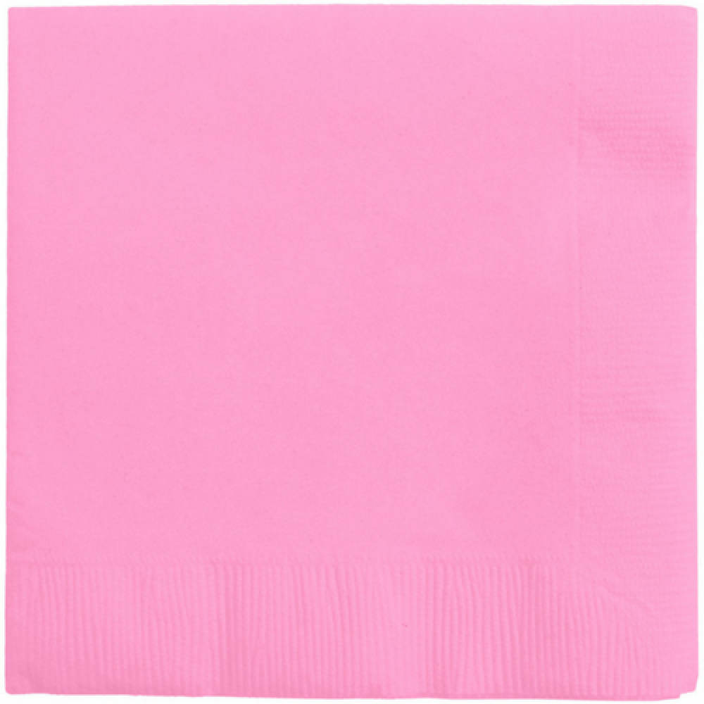 Cotton Candy Pink Napkins - 2 Size Options, Jollity Co.