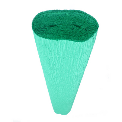 Mint Crepe Paper Table Runner