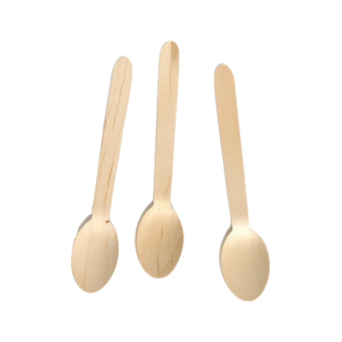 Wood Spoons - 20 Pack