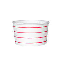 Candy Apple Frenchie Striped Treat Cups