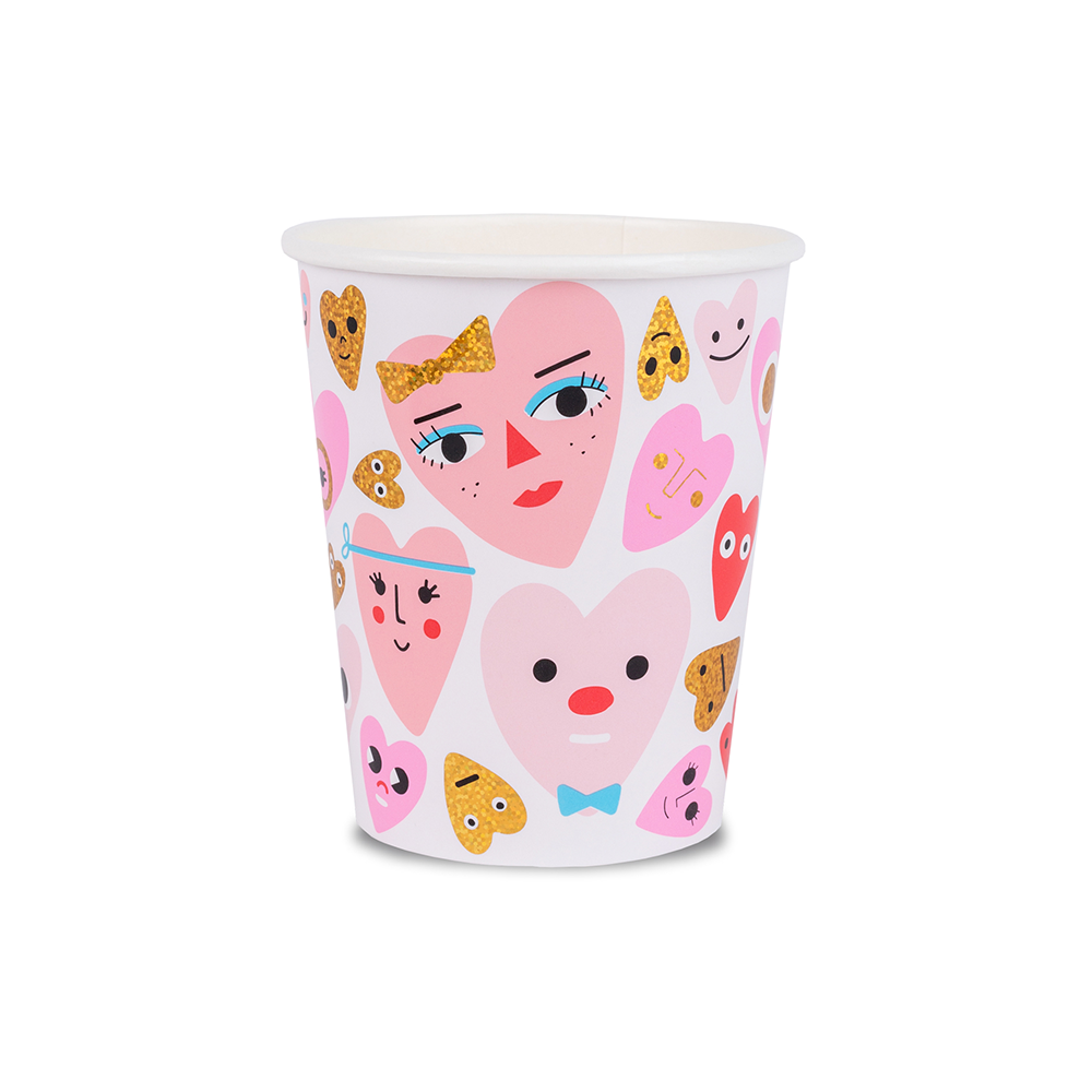 Heartbeat Gang 9 oz Cups from Daydream Society