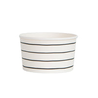 Ink Frenchie Striped Treat Cups