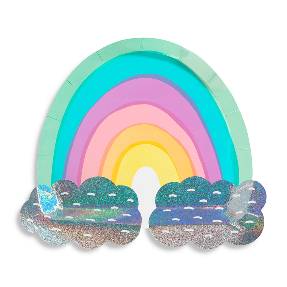 Over the Rainbow Large Plates from Jollity & Co