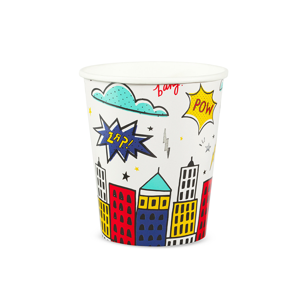 Superhero 9 oz Cups from Daydream Society