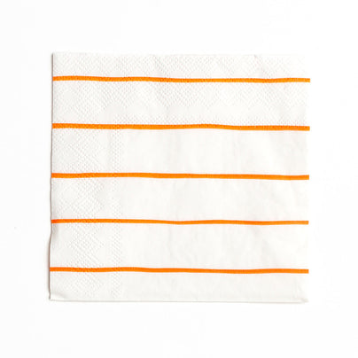 Clementine Frenchie Striped Large Napkins
