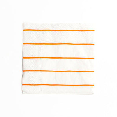 Clementine Frenchie Striped Petite Napkins