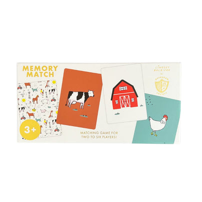 On The Farm Memory Match Game