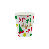 "Let's Get Elfed Up" Paper Shot Cups