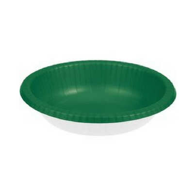 Emerald Green Paper Bowls