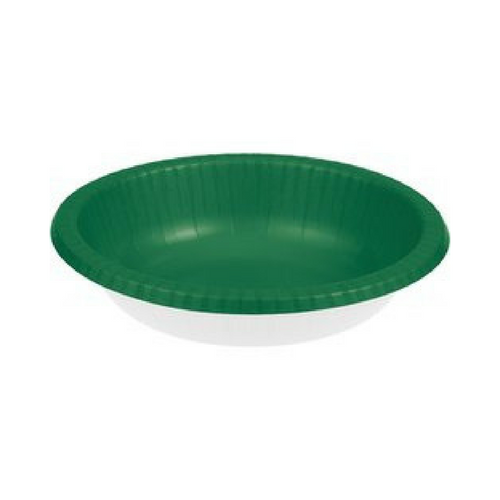 Emerald Green paper bowls