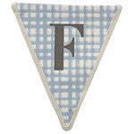 Fabric Bunting Letter F