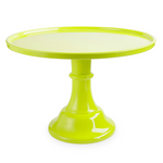 lime green cake stand 