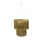 Tinsel Chandelier Gold, Jollity & Co