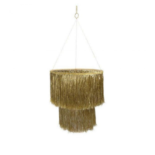 Tinsel Chandelier Gold, Jollity & Co