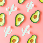 Avocado Canapé Plate from Jollity & Co