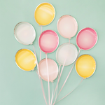 Balloon Shaped Party Plates from Jollity & Co